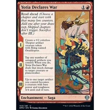 Yotia Declares War - Yotia Declares War - [DMU] [NM] [Foil]