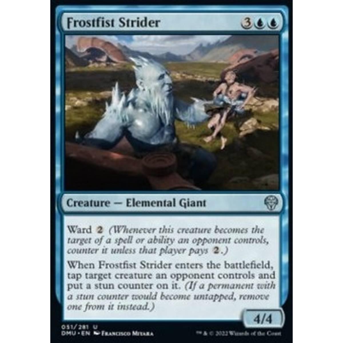Frostfist Strider - Frostfist Strider - [DMU] [NM] [Foil]