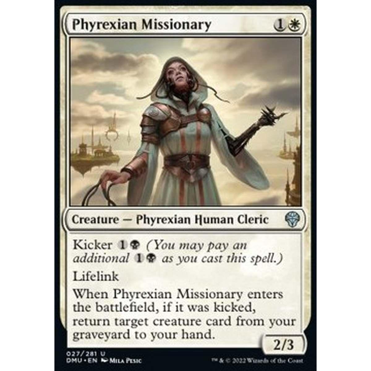 Phyrexian Missionary - Phyrexian Missionary - [DMU] [NM] [Foil]