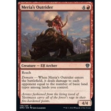 Meria's Outrider - Meria's Outrider - [DMU] [NM] [Foil]