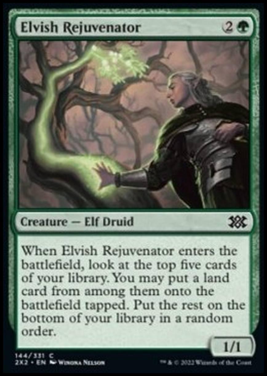 Elvish Rejuvenator - Elvish Rejuvenator - [2X2] [NM] [Foil]