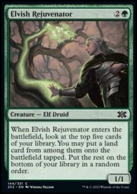 Elvish Rejuvenator - Elvish Rejuvenator - [2X2] [NM] [Foil]