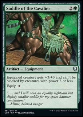 Saddle of the Cavalier - Saddle of the Cavalier - [CLB] [NM] [Foil]