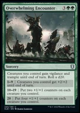 Overwhelming Encounter - Incontro Sconvolgente - [CLB] [NM] [Foil]