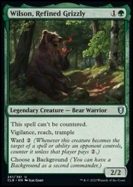 Wilson, Refined Grizzly - Wilson, Grizzly Raffinato - [CLB] [NM]