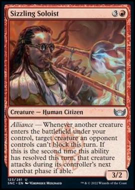 Sizzling Soloist - Solista Rovente - [SNC] [NM] [Foil]