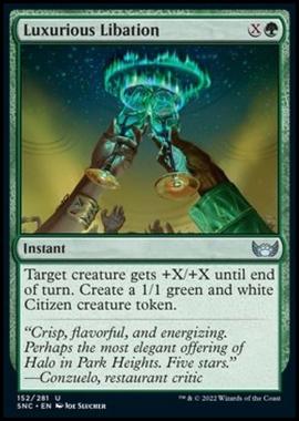 Luxurious Libation - Libagioni di Lusso - [SNC] [NM] [Foil]