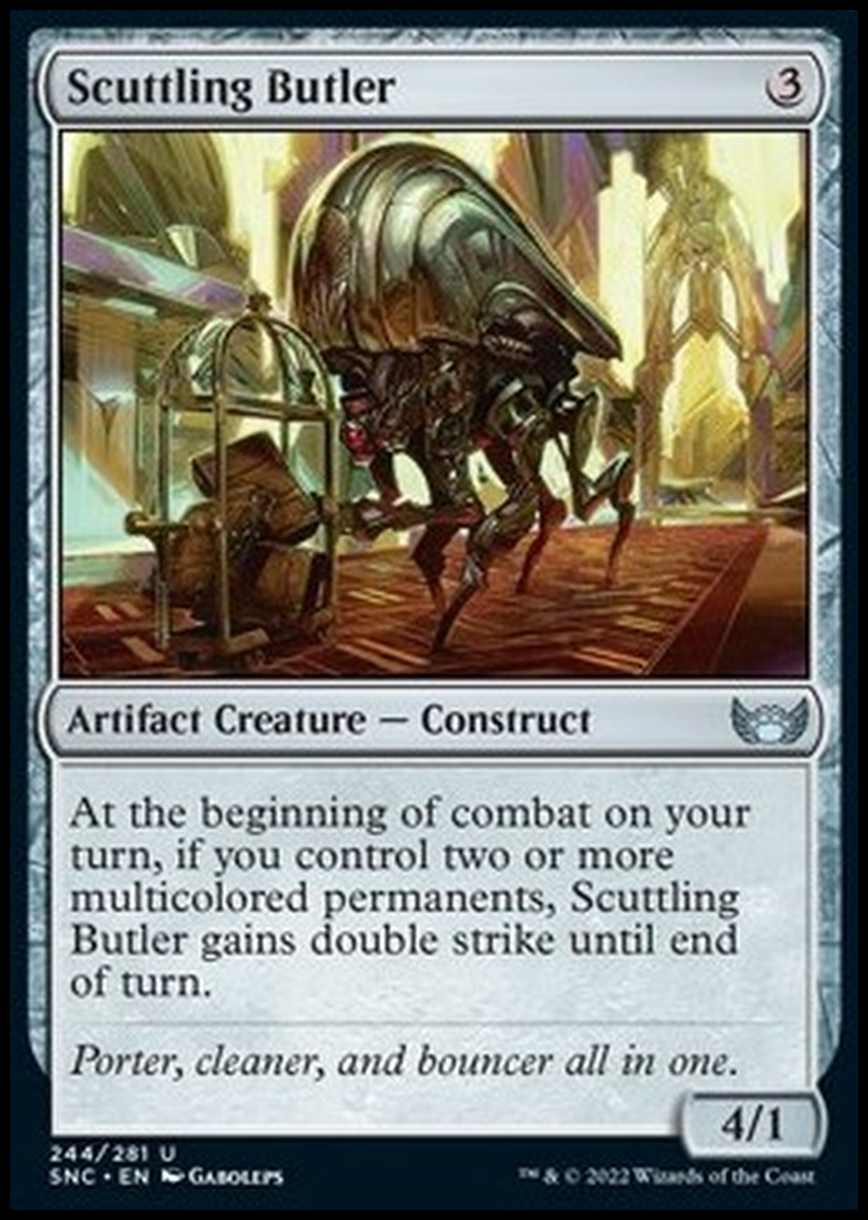 Scuttling Butler - Maggiordomo Sferragliante - [SNC] [NM] [Foil]