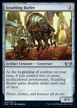Scuttling Butler - Maggiordomo Sferragliante - [SNC] [NM] [Foil]