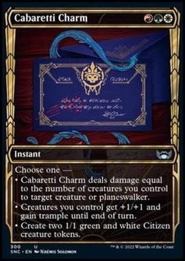 Cabaretti Charm (V.1) - Talismano dei Cabaretti (V.1) - [XSNC] [NM]