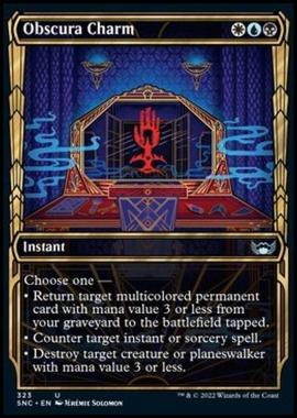 Obscura Charm (V.1) - Talismano degli Obscura (V.1) - [XSNC] [NM]