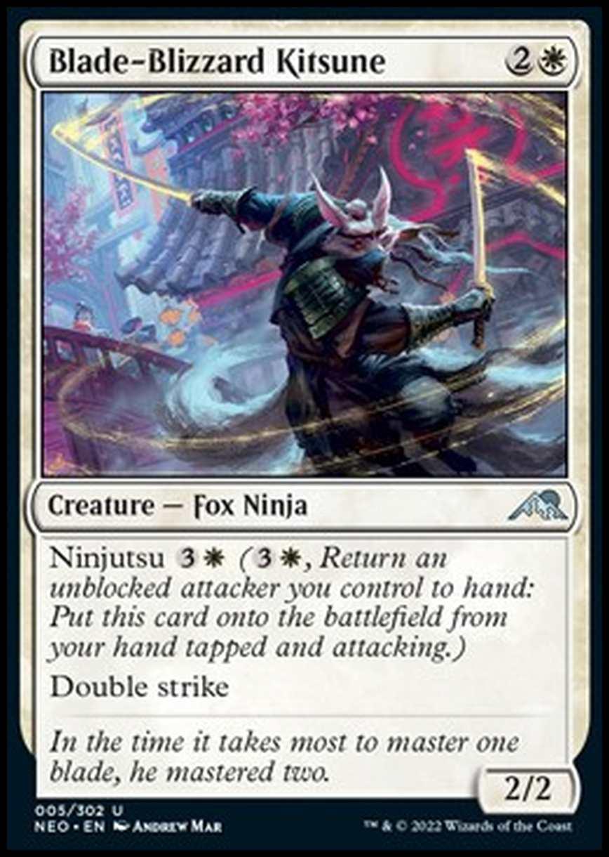 Blade-Blizzard Kitsune - Blade-Blizzard Kitsune - [NEO] [NM] [Foil]