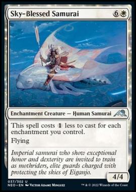 Sky-Blessed Samurai - Sky-Blessed Samurai - [NEO] [NM] [Foil]