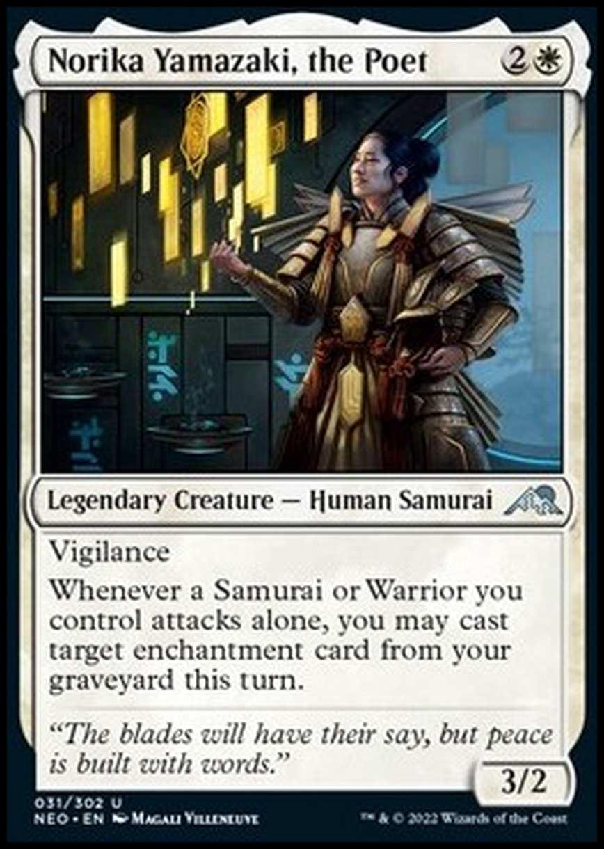 Norika Yamazaki, the Poet - Norika Yamazaki, la Poetessa - [NEO] [NM] [Foil]