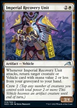 Imperial Recovery Unit - UnitÃ di Recupero Imperiale - [NEO] [NM] [Foil]