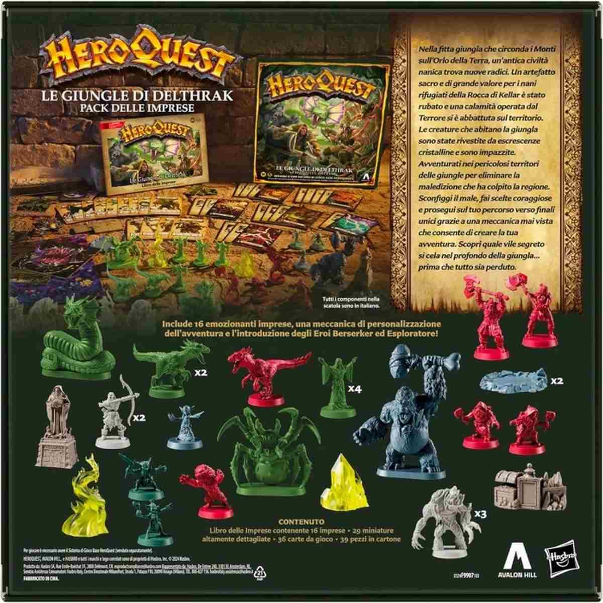 HeroQuest - Le Giungle di Delthrak - Italiano