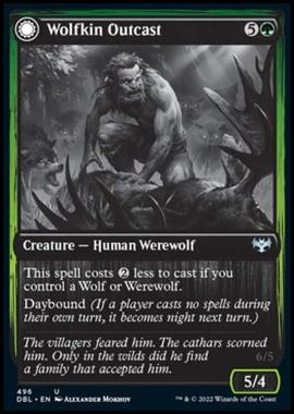 Wolfkin Outcast // Wedding Crasher - Wolfkin Outcast // Wedding Crasher - [DBL] [NM]