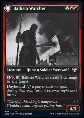 Ballista Watcher // Ballista Wielder - Ballista Watcher // Ballista Wielder - [DBL] [NM]