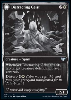 Distracting Geist // Clever Distraction - Distracting Geist // Clever Distraction - [DBL] [NM]