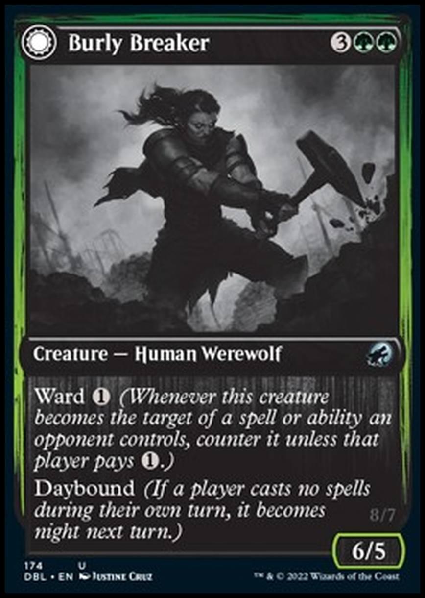Burly Breaker // Dire-Strain Demolisher - Burly Breaker // Dire-Strain Demolisher - [DBL] [NM]