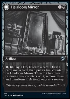 Heirloom Mirror // Inherited Fiend - Heirloom Mirror // Inherited Fiend - [DBL] [NM]