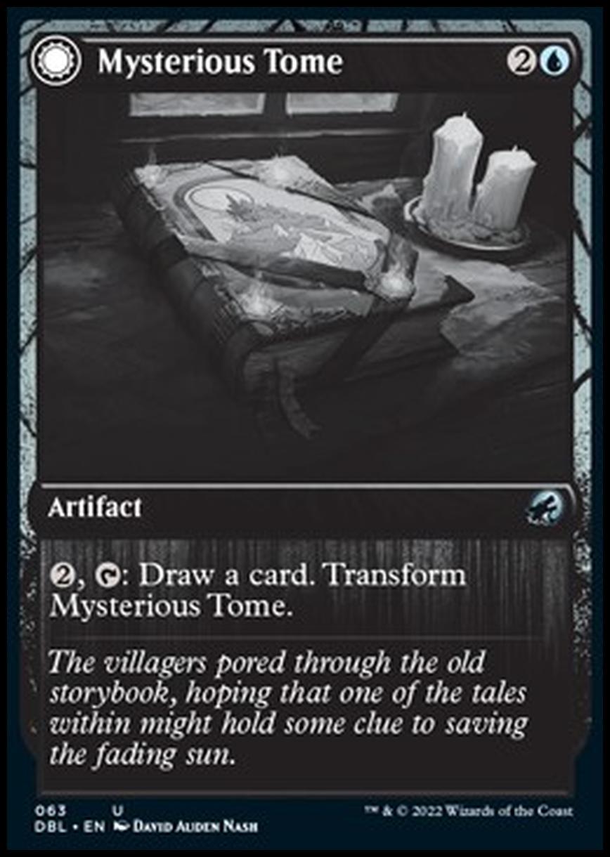 Mysterious Tome // Chilling Chronicle - Mysterious Tome // Chilling Chronicle - [DBL] [NM]