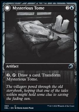 Mysterious Tome // Chilling Chronicle - Mysterious Tome // Chilling Chronicle - [DBL] [NM]