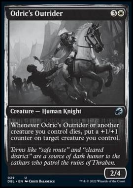 Odric's Outrider - Odric's Outrider - [DBL] [NM]