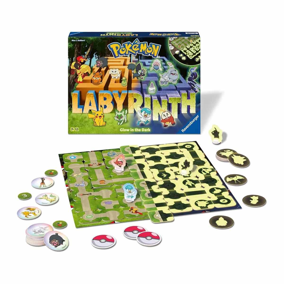 Labirinto Labyrinth Magico Pokemon - Glow in the Dark<br />