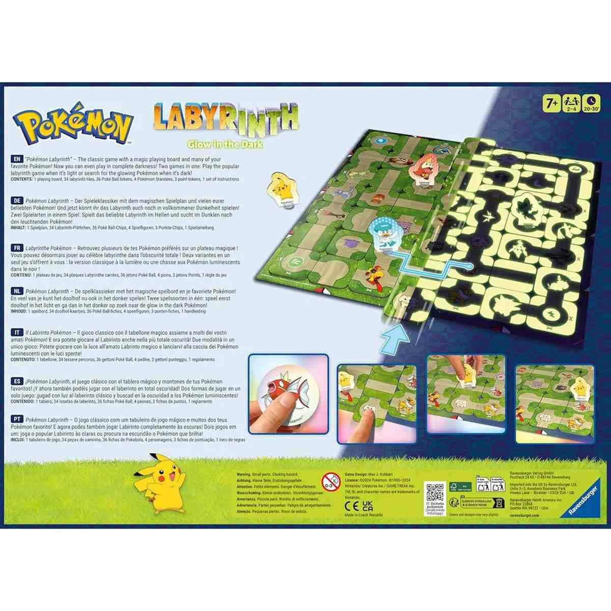 Labirinto Labyrinth Magico Pokemon - Glow in the Dark<br />