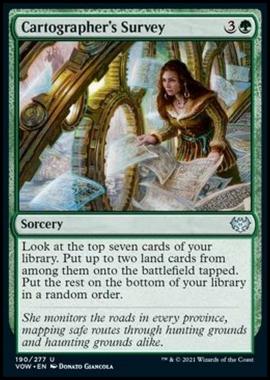 Cartographer's Survey - Rilevamento della Cartografa - [VOW] [NM] [Foil]