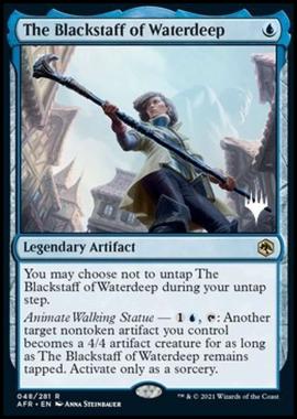 The Blackstaff of Waterdeep (V.2) - Il Bastone Nero di Waterdeep (V.2) - [PAFR] [NM]