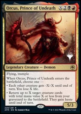 Orcus, Prince of Undeath (V.2) - Orcus, Principe della Non Morte (V.2) - [PAFR] [NM]