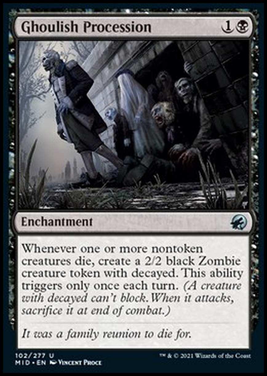 Ghoulish Procession - Processione Raccapricciante - [MID] [NM] [Foil]