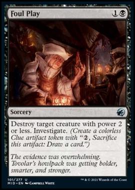 Foul Play - Indizi di Delitto - [MID] [NM] [Foil]