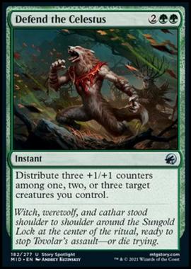 Defend the Celestus - Difendere il Celestus - [MID] [NM] [Foil]