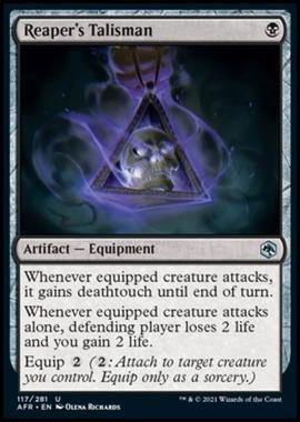 Reaper's Talisman - Talismano del Mietitore - [AFR] [NM] [Foil]