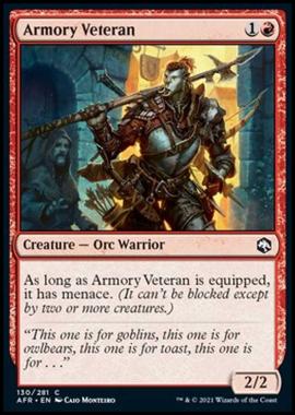 Armory Veteran - Veterana dell'Armeria - [AFR] [NM] [Foil]