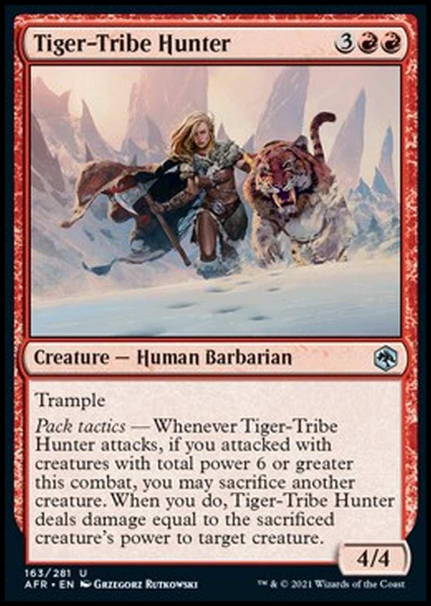 Tiger-Tribe Hunter - Cacciatrice della TribÃ¹ della Tigre - [AFR] [NM] [Foil]