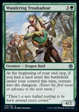 Wandering Troubadour - Cantastorie Errante - [AFR] [NM] [Foil]