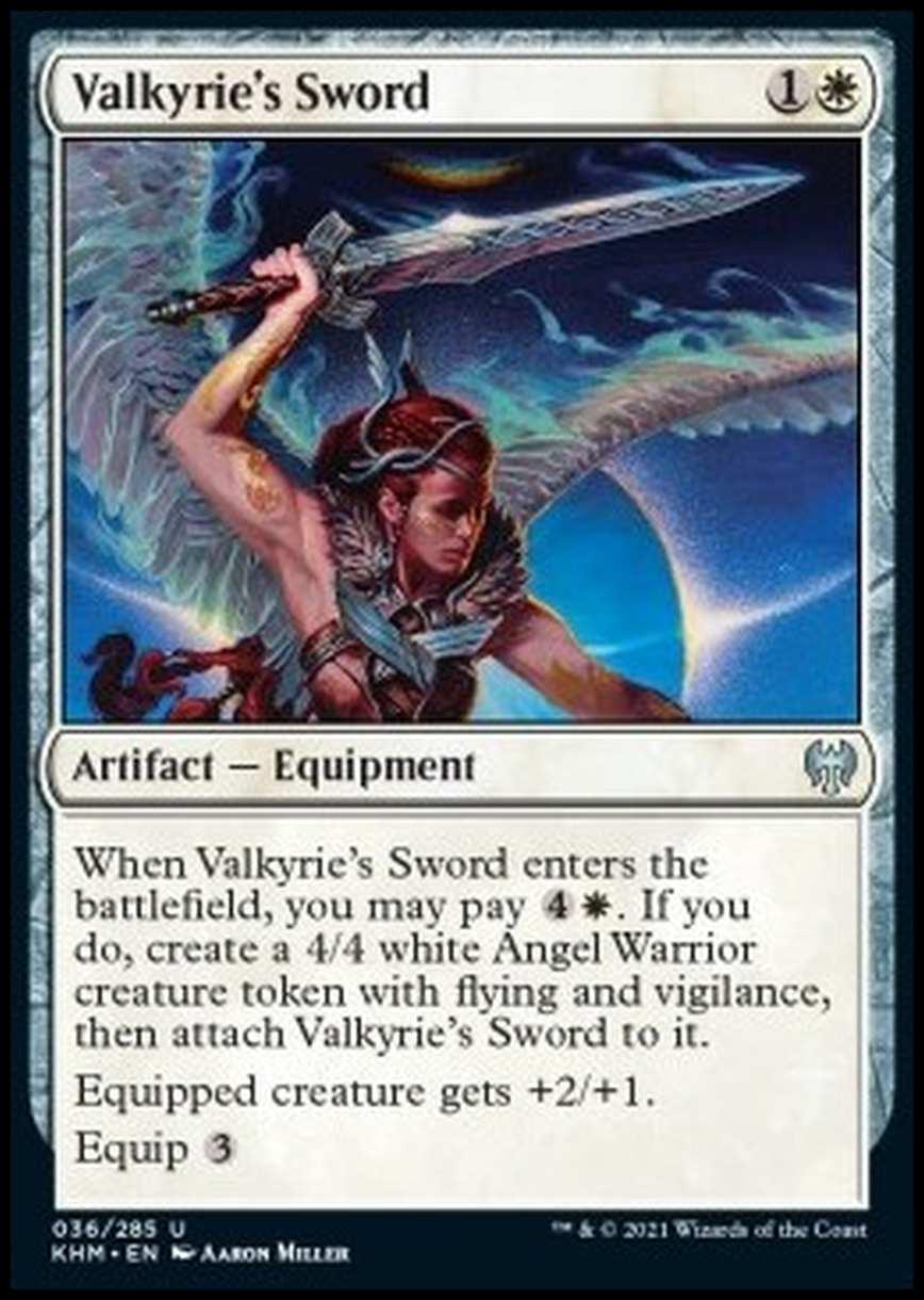 Valkyrie's Sword - Valkyrie's Sword - [KHM] [NM] [Foil]