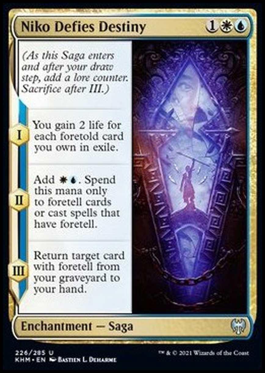 Niko Defies Destiny - Niko Defies Destiny - [KHM] [NM] [Foil]