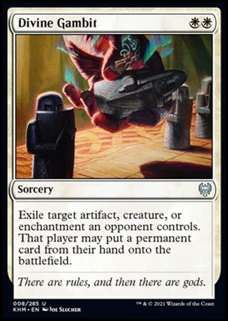 Divine Gambit - Divine Gambit - [KHM] [NM] [Foil]