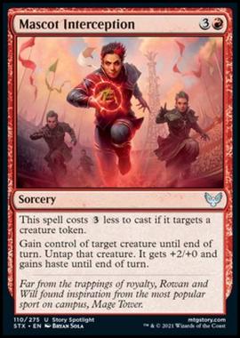 Mascot Interception - Mascot Interception - [STX] [NM] [Foil]