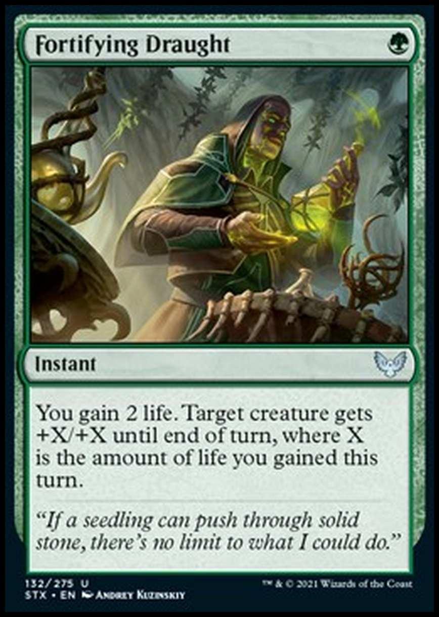Fortifying Draught - Elisir Fortificante - [STX] [NM] [Foil]