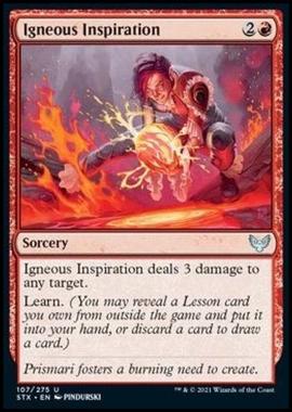 Igneous Inspiration - Ispirazione Ignea - [STX] [NM] [Foil]