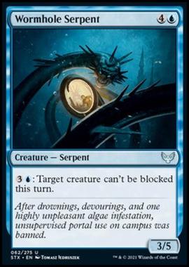 Wormhole Serpent - Serpe del Varco Dimensionale - [STX] [NM] [Foil]