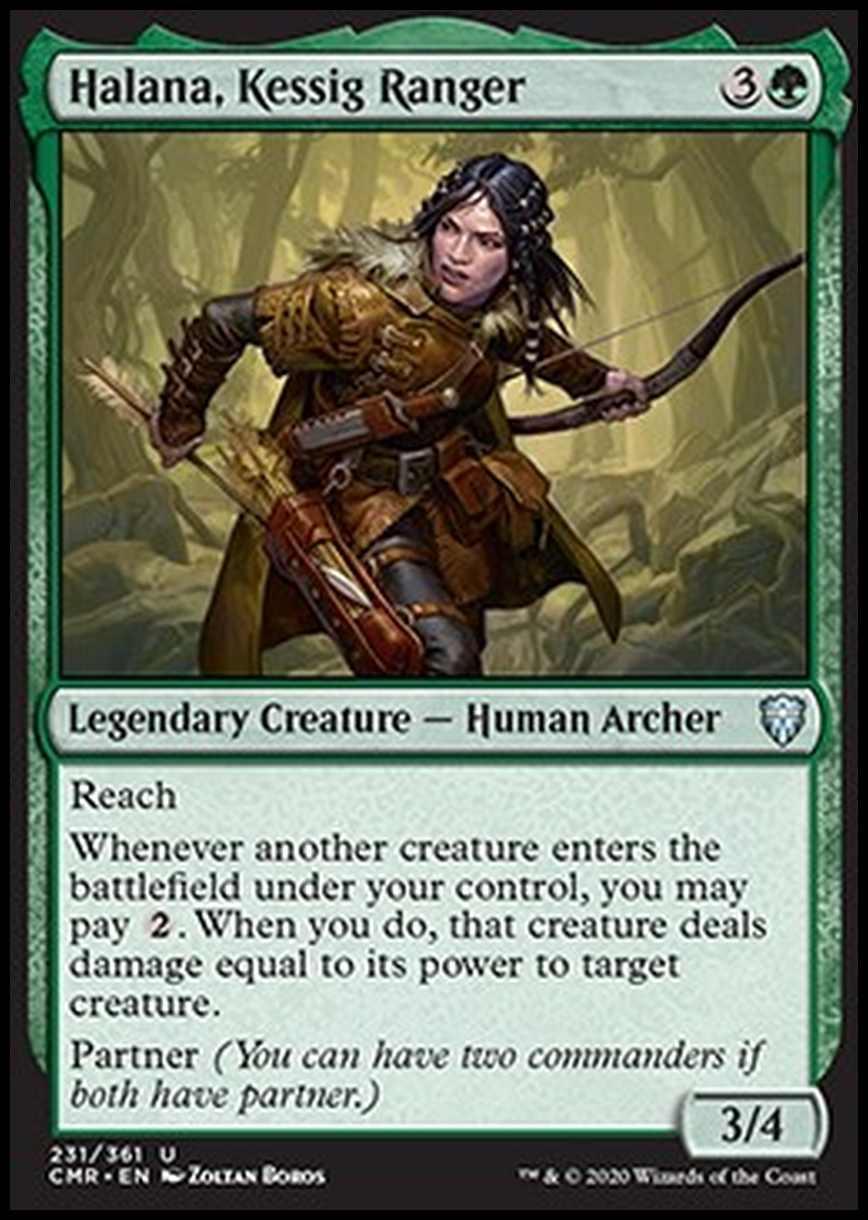 Halana, Kessig Ranger - Halana, Kessig Ranger - [CMR] [NM] [Foil]