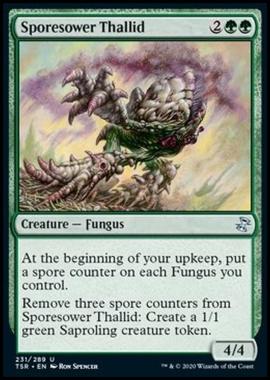 Sporesower Thallid - Sporesower Thallid - [TSR] [NM] [Foil]