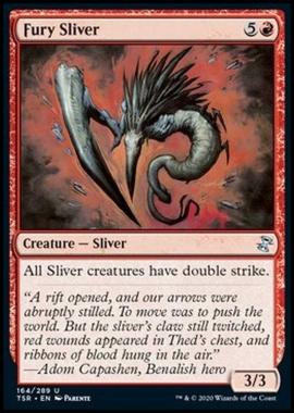 Fury Sliver - Fury Sliver - [TSR] [NM] [Foil]